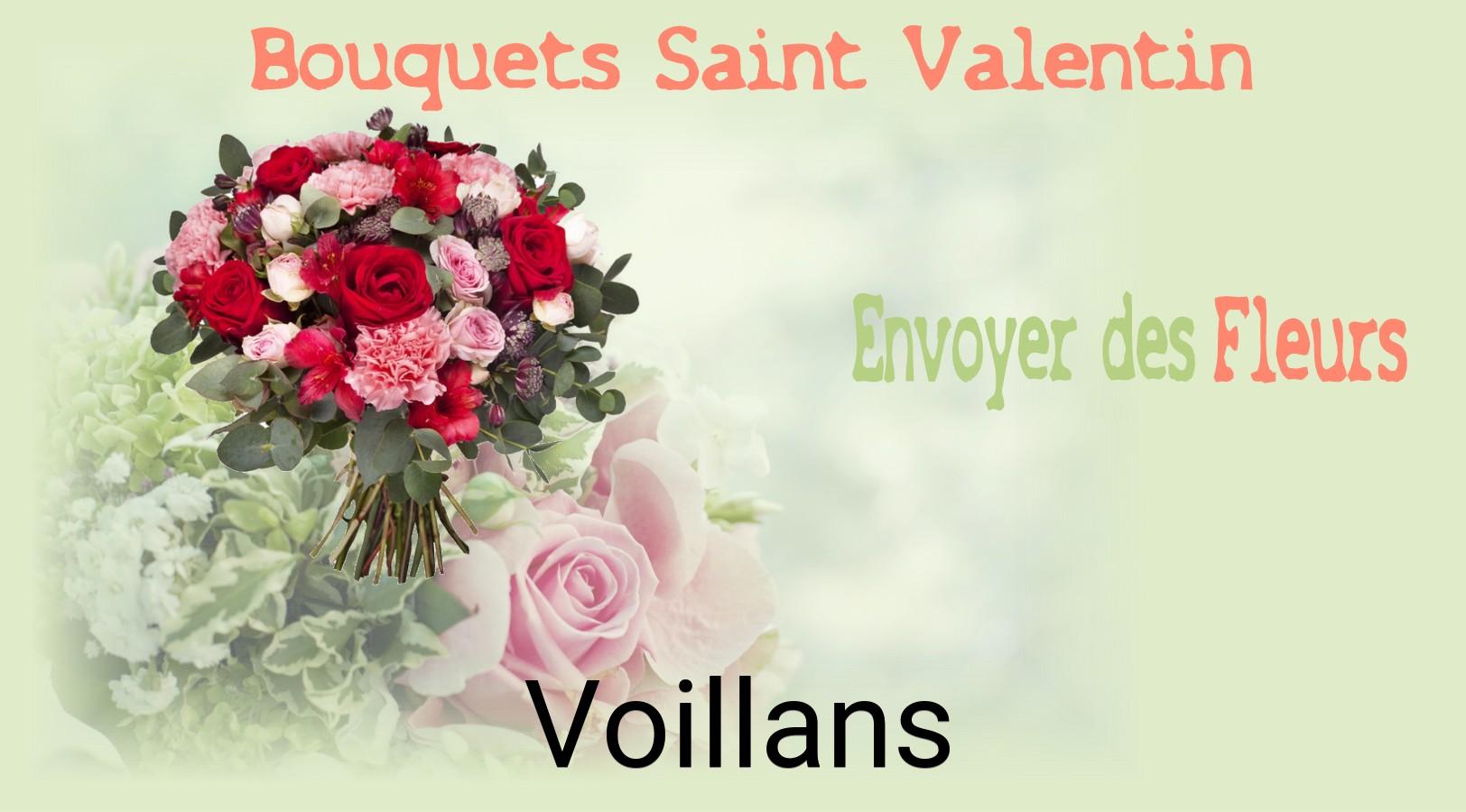 Roses de Saint-Valentin livrées à Voillans